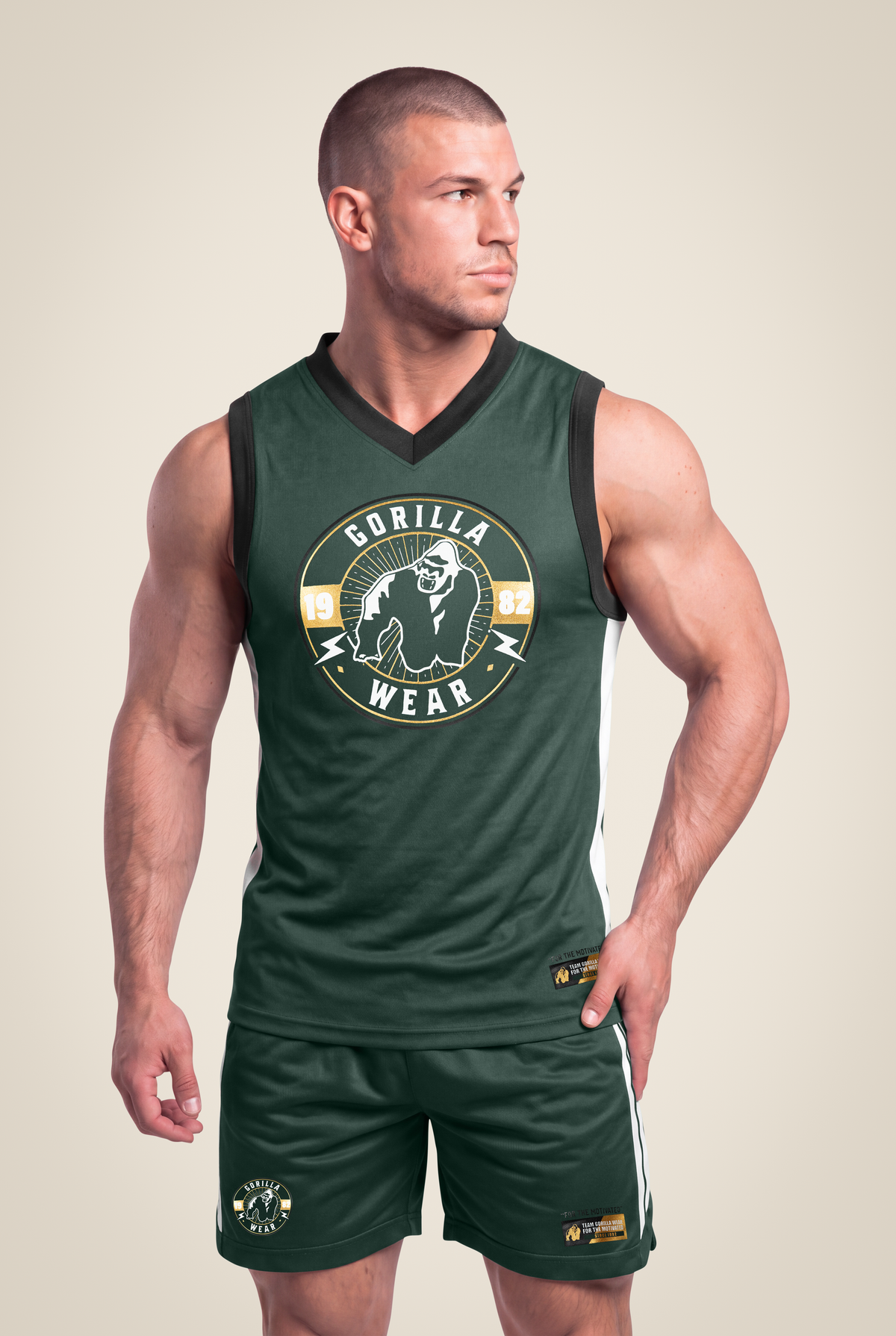 Gorilla Wear Orlando Jersey Tank Top Tank Top Green