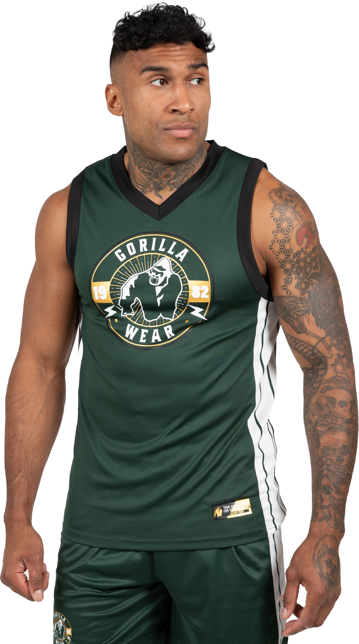 Gorilla Wear Orlando Jersey Tank Top Tank Top Green