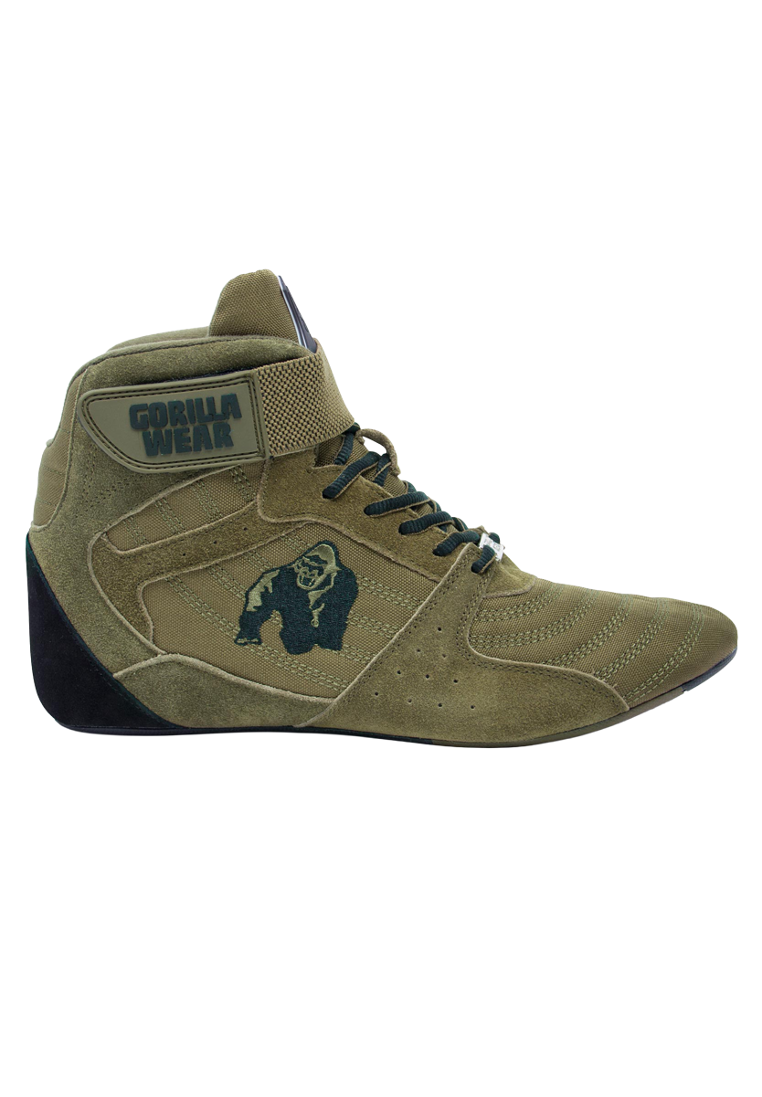 Gorilla Wear Perry High Tops Pro Shoes Army Green