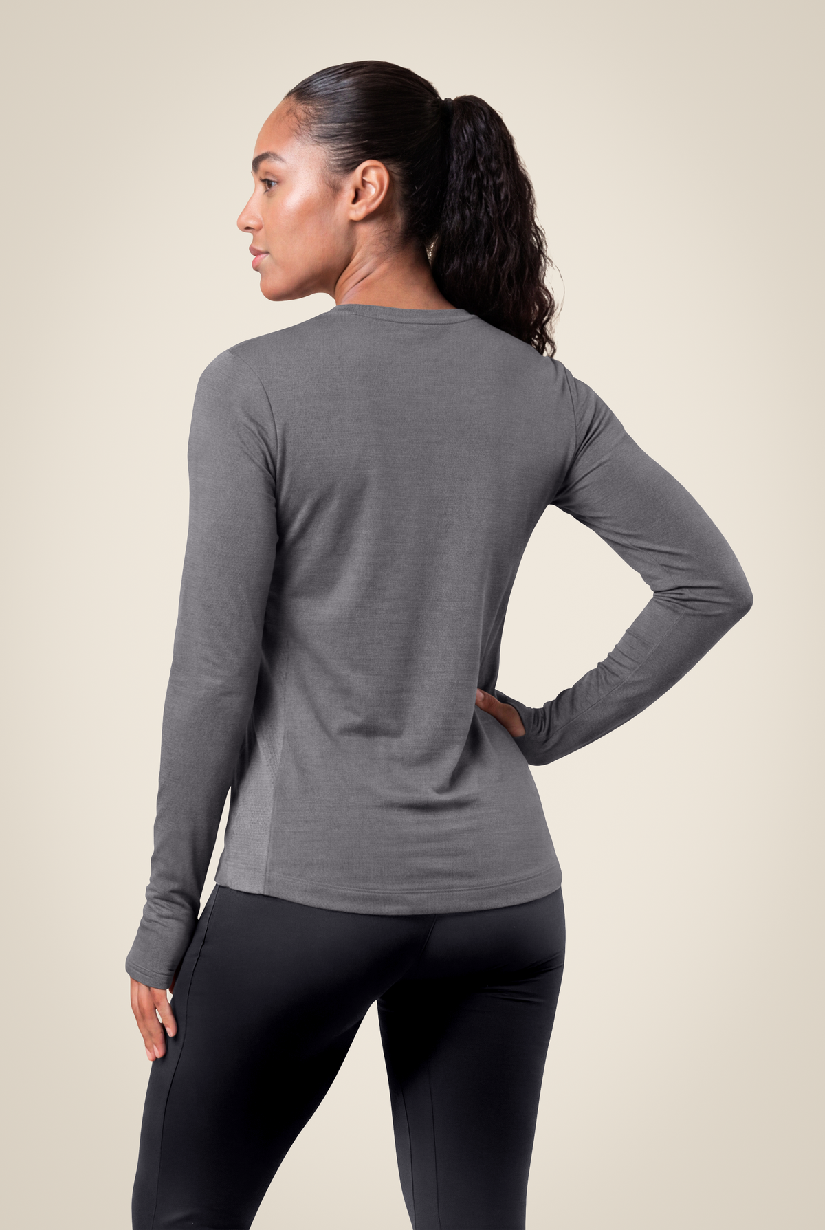 Gorilla Wear Raleigh Long Sleeve T-Shirt & Tops Gray