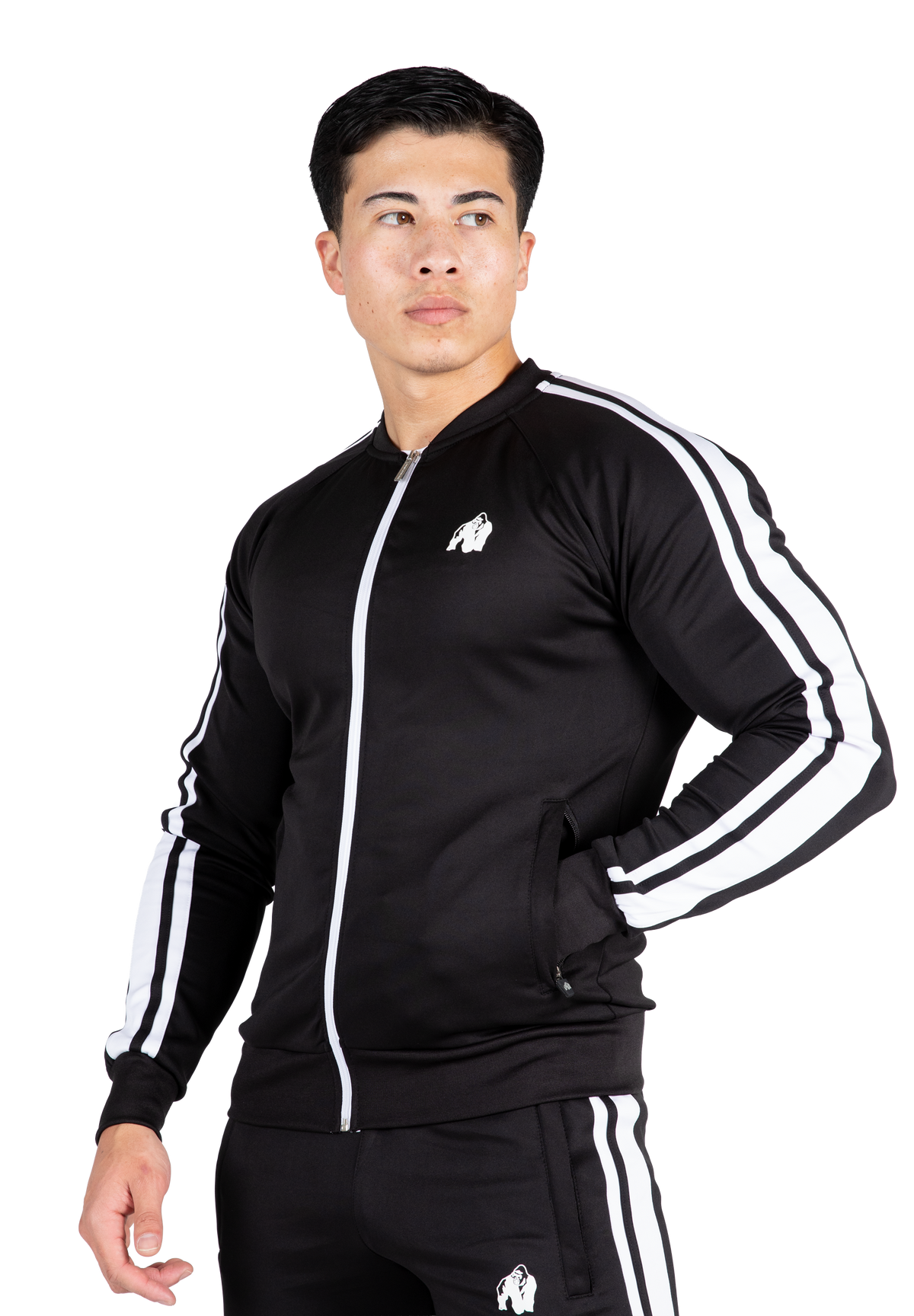 Gorilla Wear Riverside Track Jacket Jacket Black