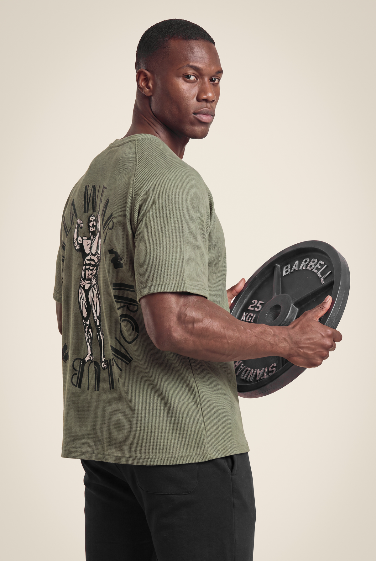 Gorilla Wear Russell Oversized T-Shirt T-Shirt & Tops Green