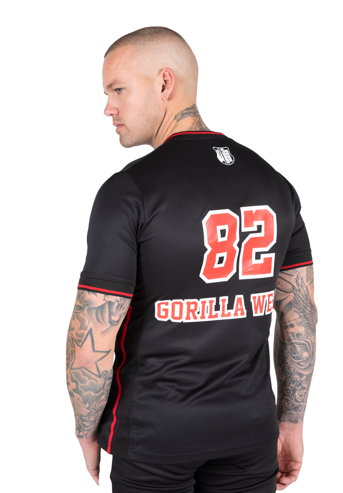 Gorilla Wear San Mateo T-Shirt T-Shirt & Tops Black/Red