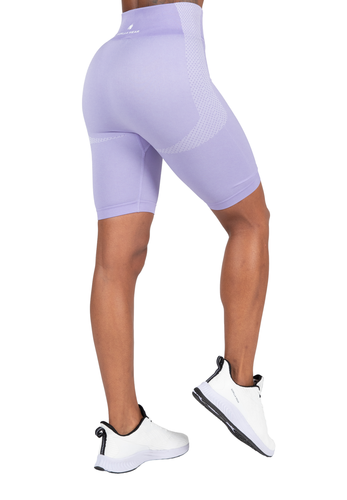 Gorilla Wear Selah Seamless Cycling Shorts Shorts Lilac