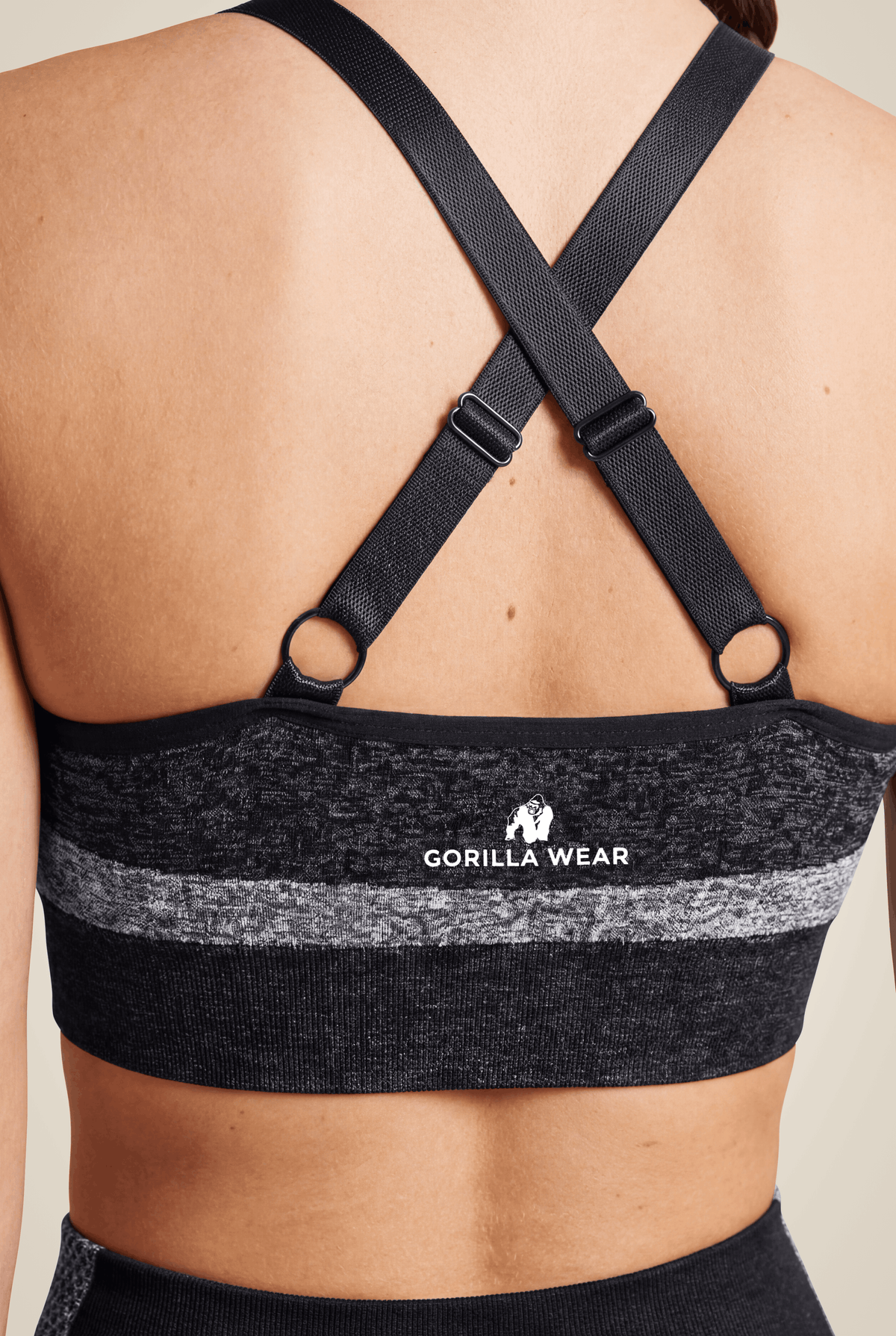 Gorilla Wear Selah Seamless Sports Bra Sports Bra Black