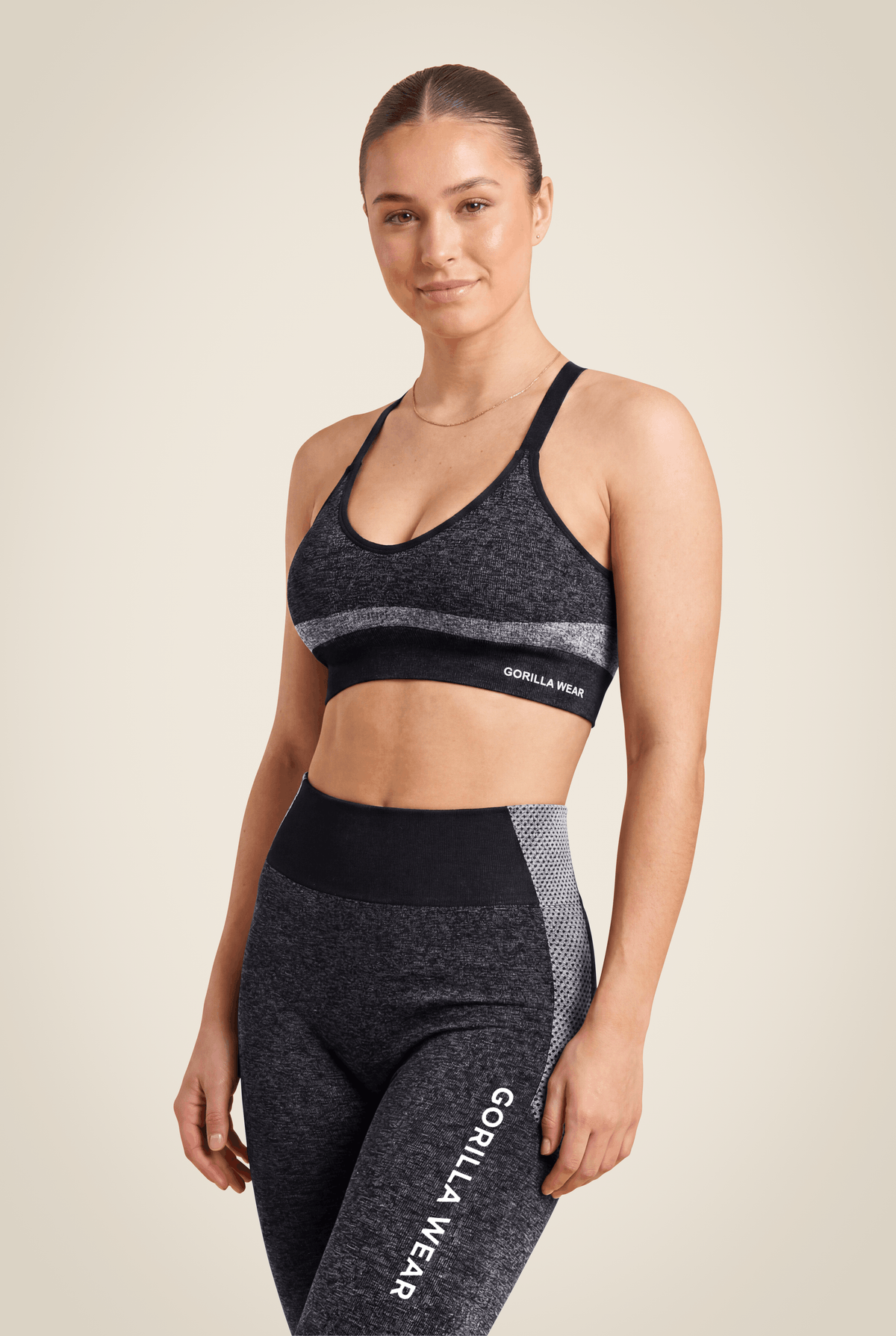Gorilla Wear Selah Seamless Sports Bra Sports Bra Black