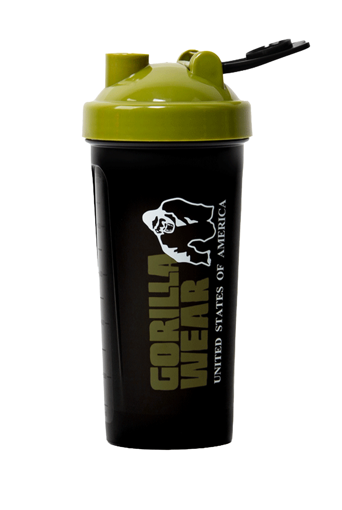 Gorilla Wear Shaker XXL 1000ML Shakers & Bottles Black/Army Green