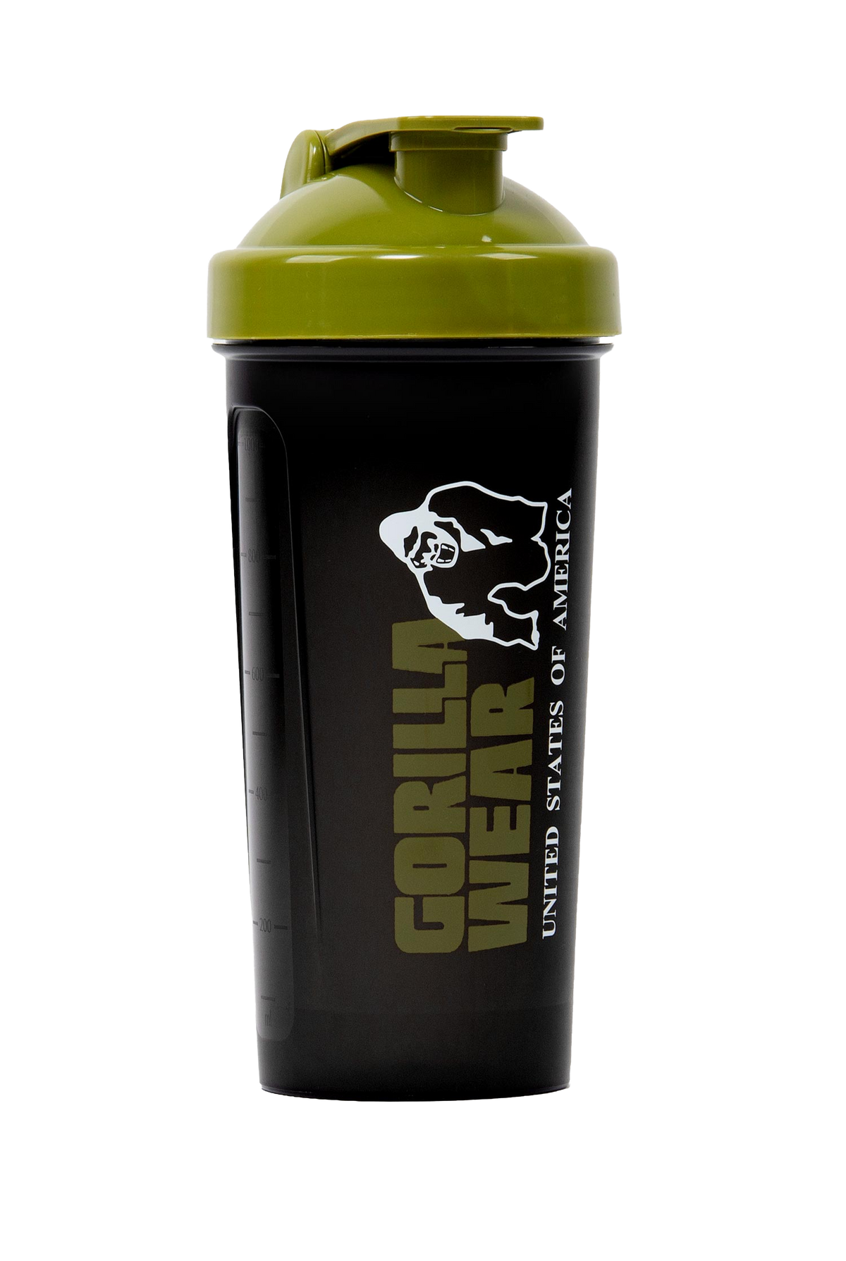 Gorilla Wear Shaker XXL 1000ML Shakers & Bottles Black/Army Green
