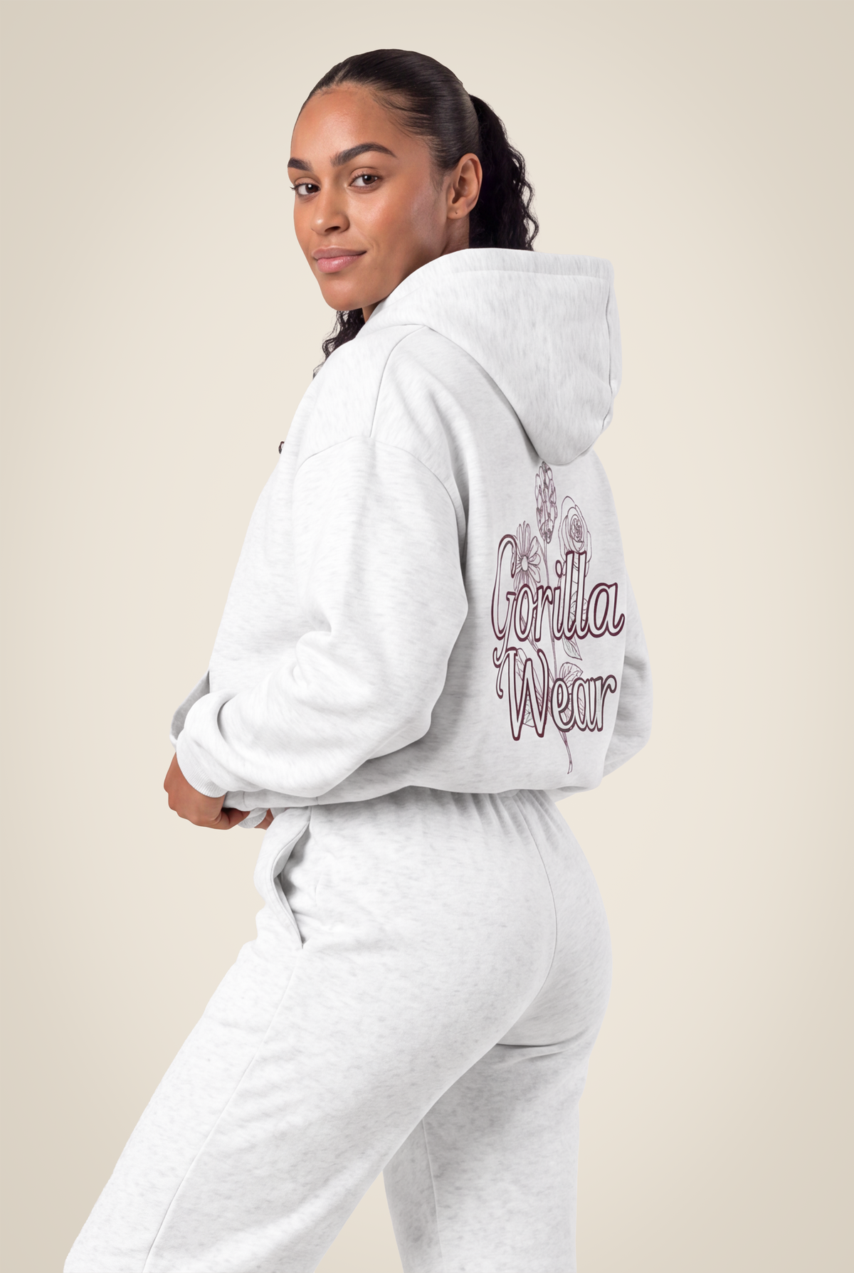 Gorilla Wear Skye Hoodie Hoodie & Sweatshirt Light Gray