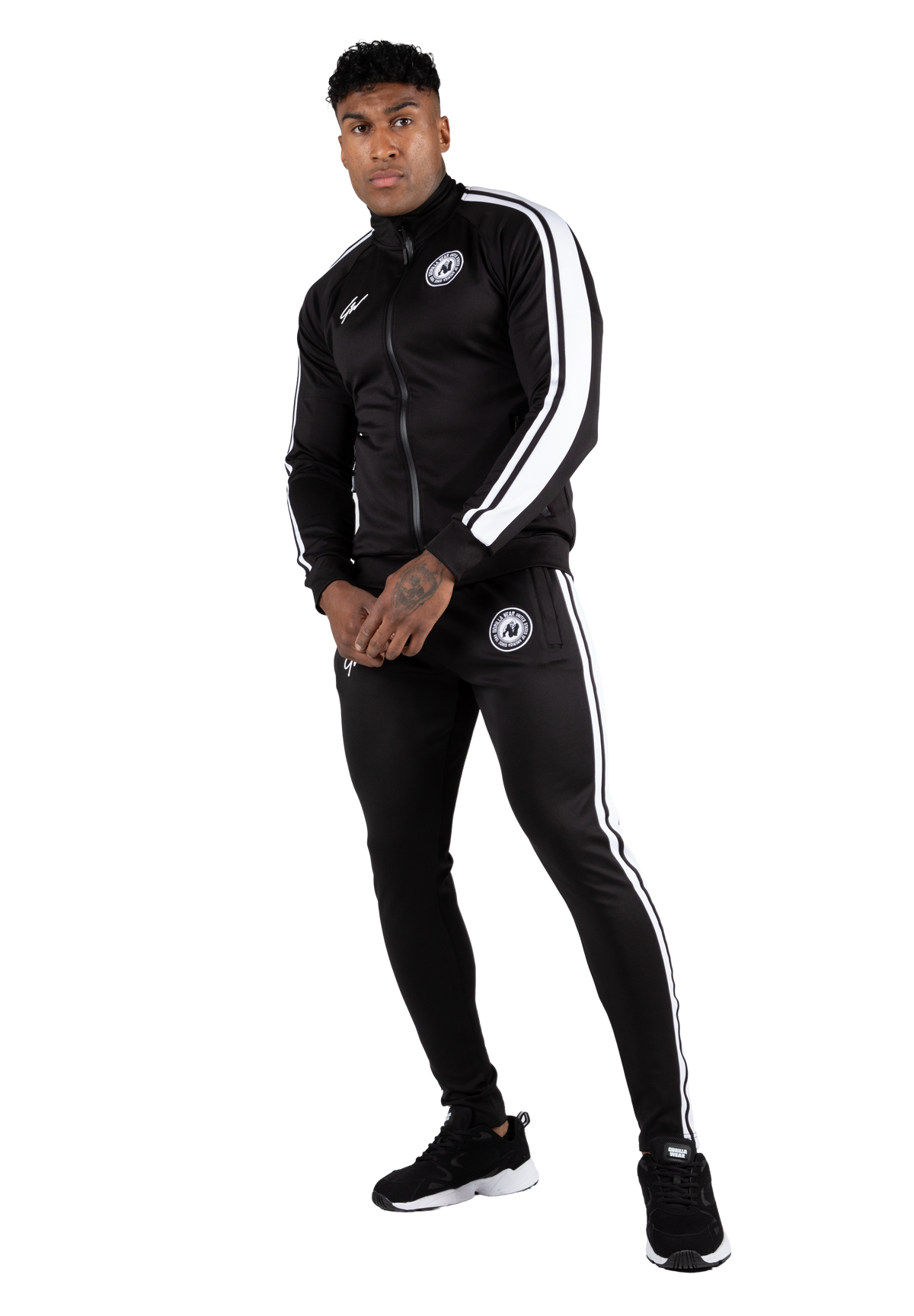 Gorilla Wear Stratford Track Jacket Jacket Black