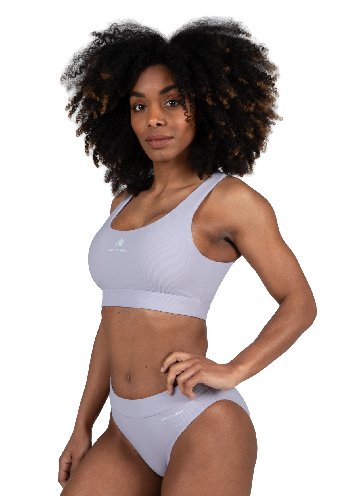 Gorilla Wear Summerville Bikini Top Sports Bra Lilac