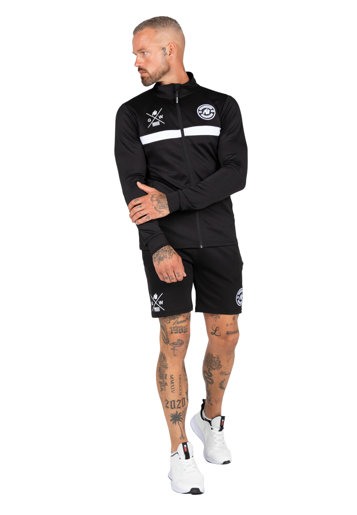 Gorilla Wear Vernon Track Jacket Jacket Black