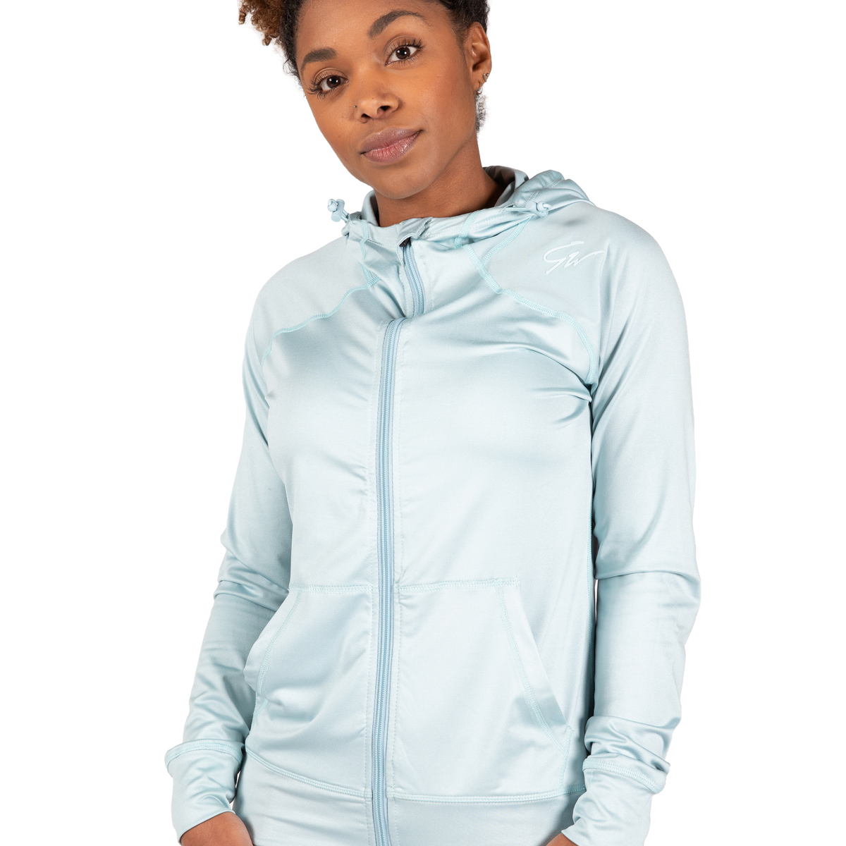 Vici Jacket - Light Blue – Gorilla Wear