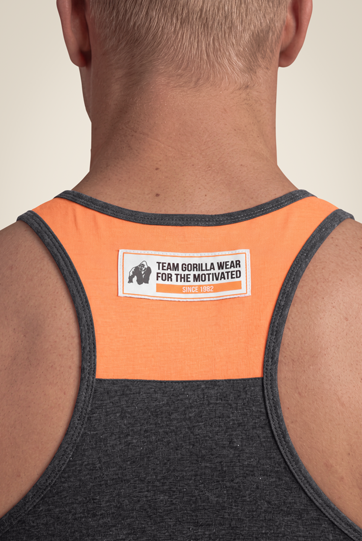 Gorilla Wear Wallace Tank Top Tank Top Gray/Orange
