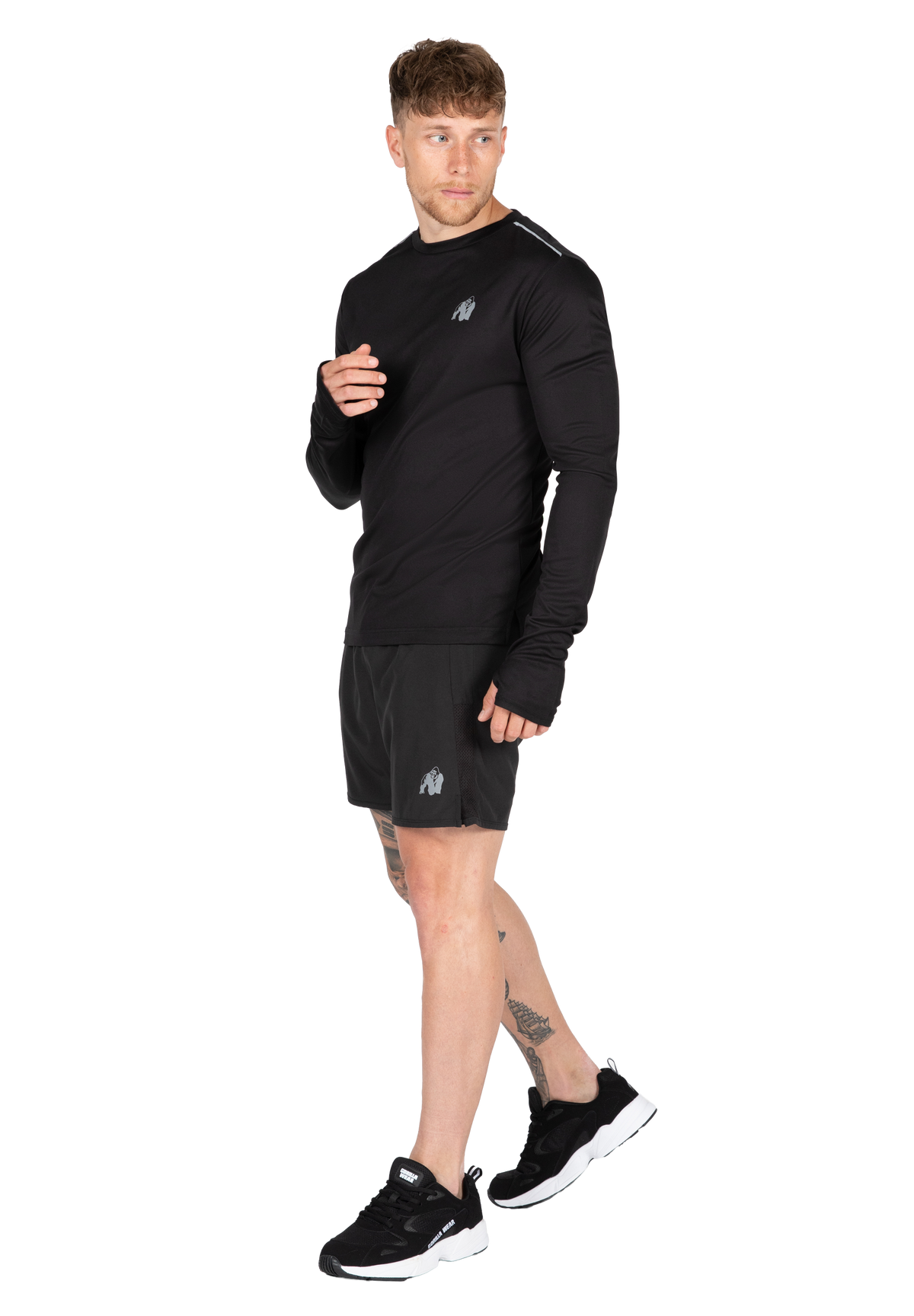 Gorilla Wear Washington Long Sleeve T-Shirt & Tops Black