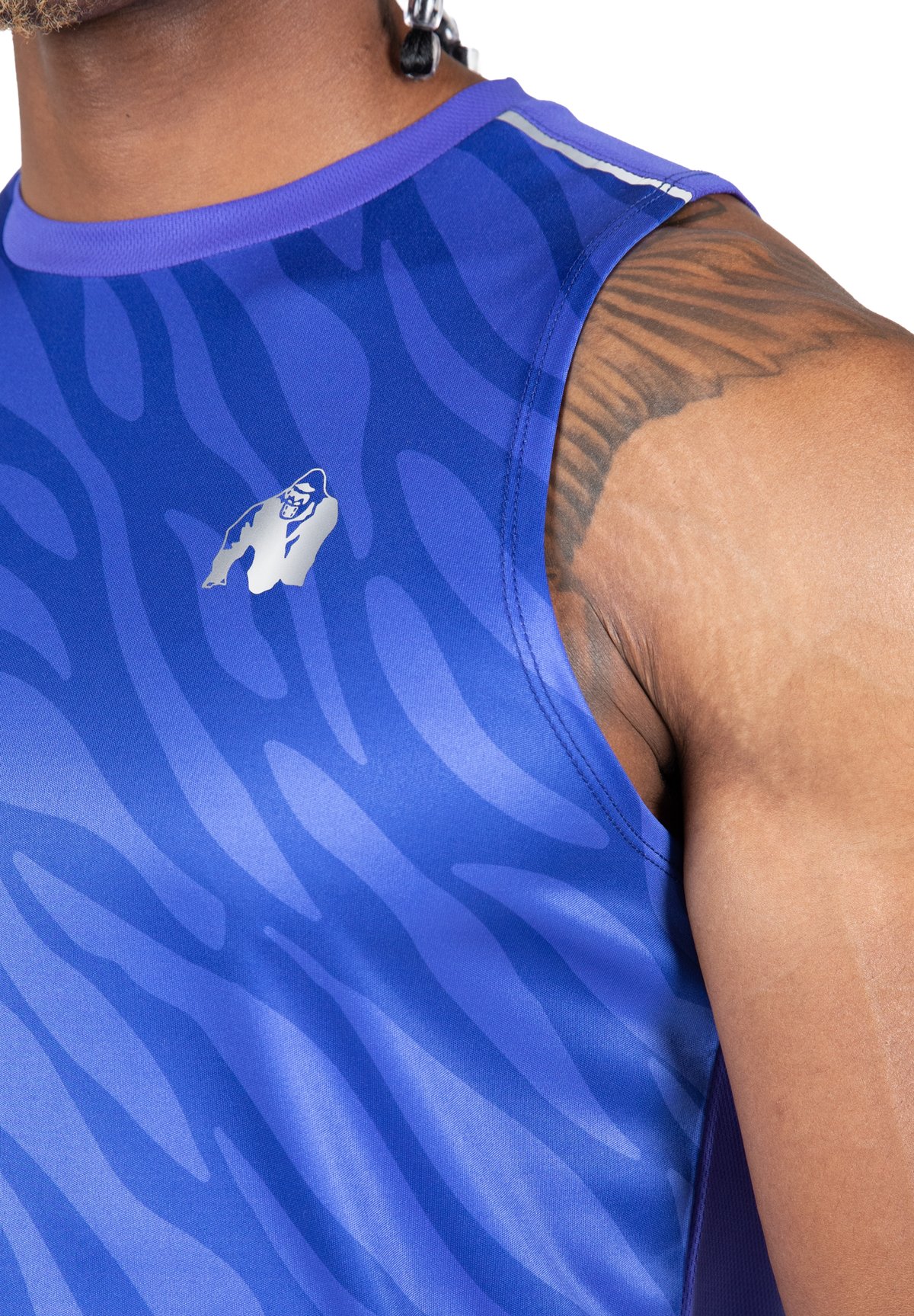 Gorilla Wear Washington Tank Top Tank Top Blue