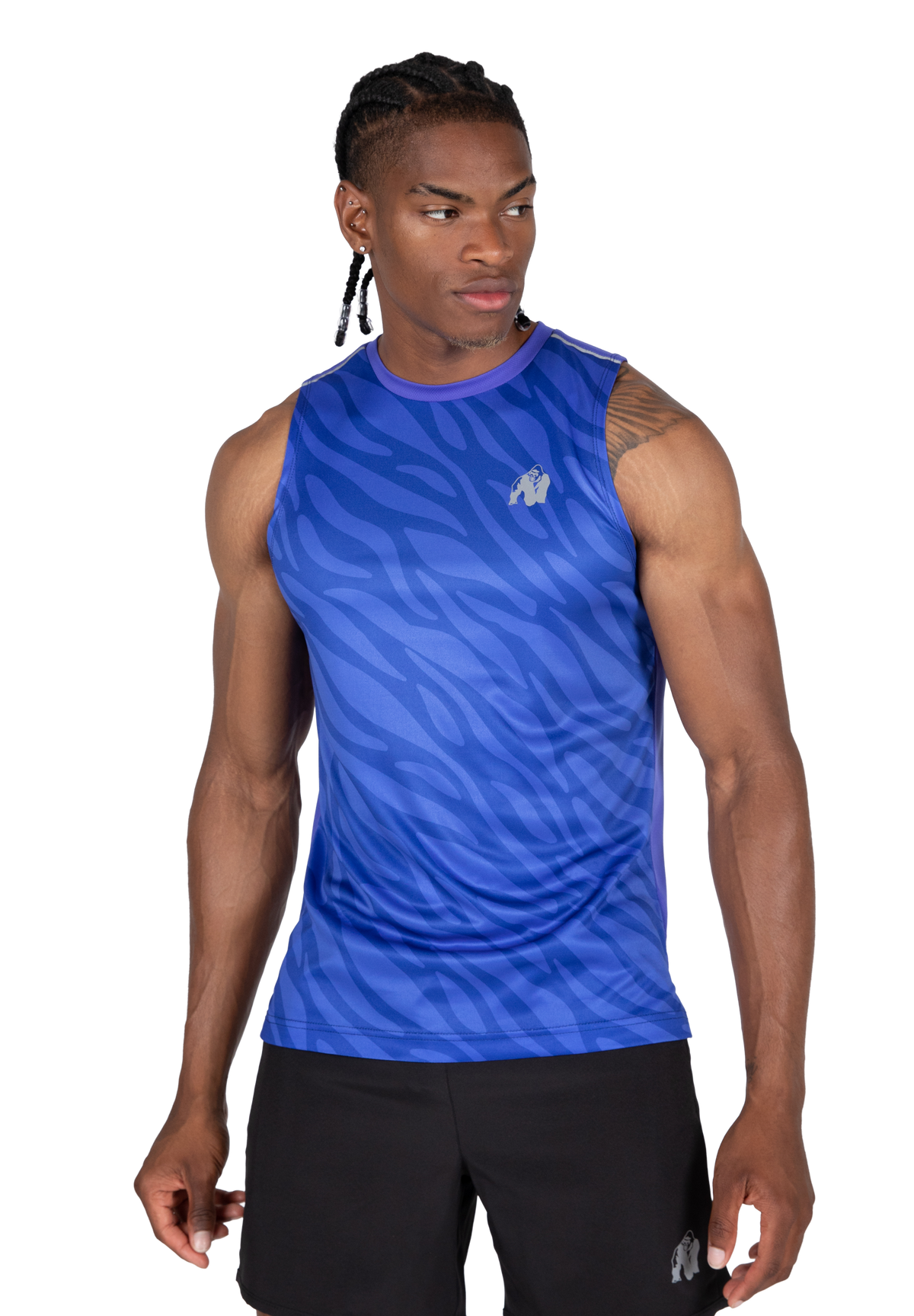 Gorilla Wear Washington Tank Top Tank Top Blue