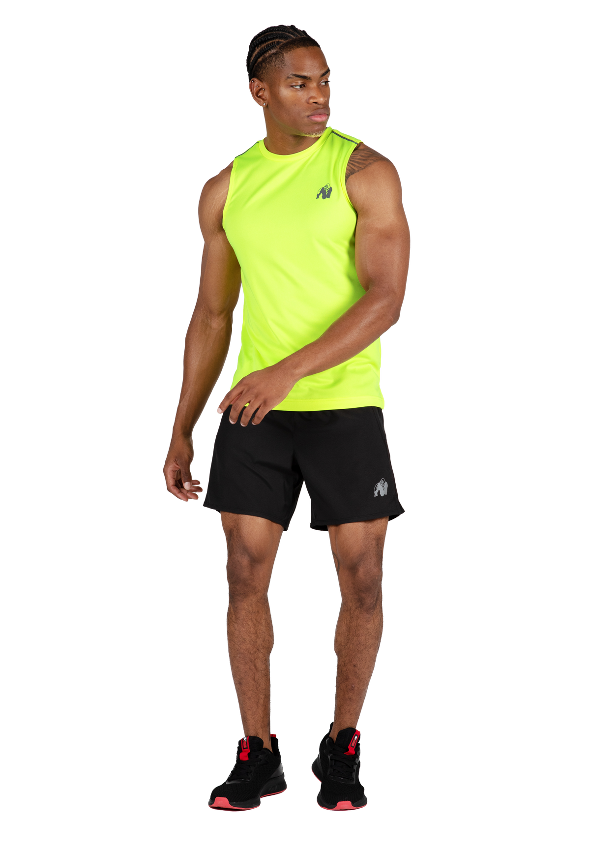 Gorilla Wear Washington Tank Top Tank Top Neon Yellow