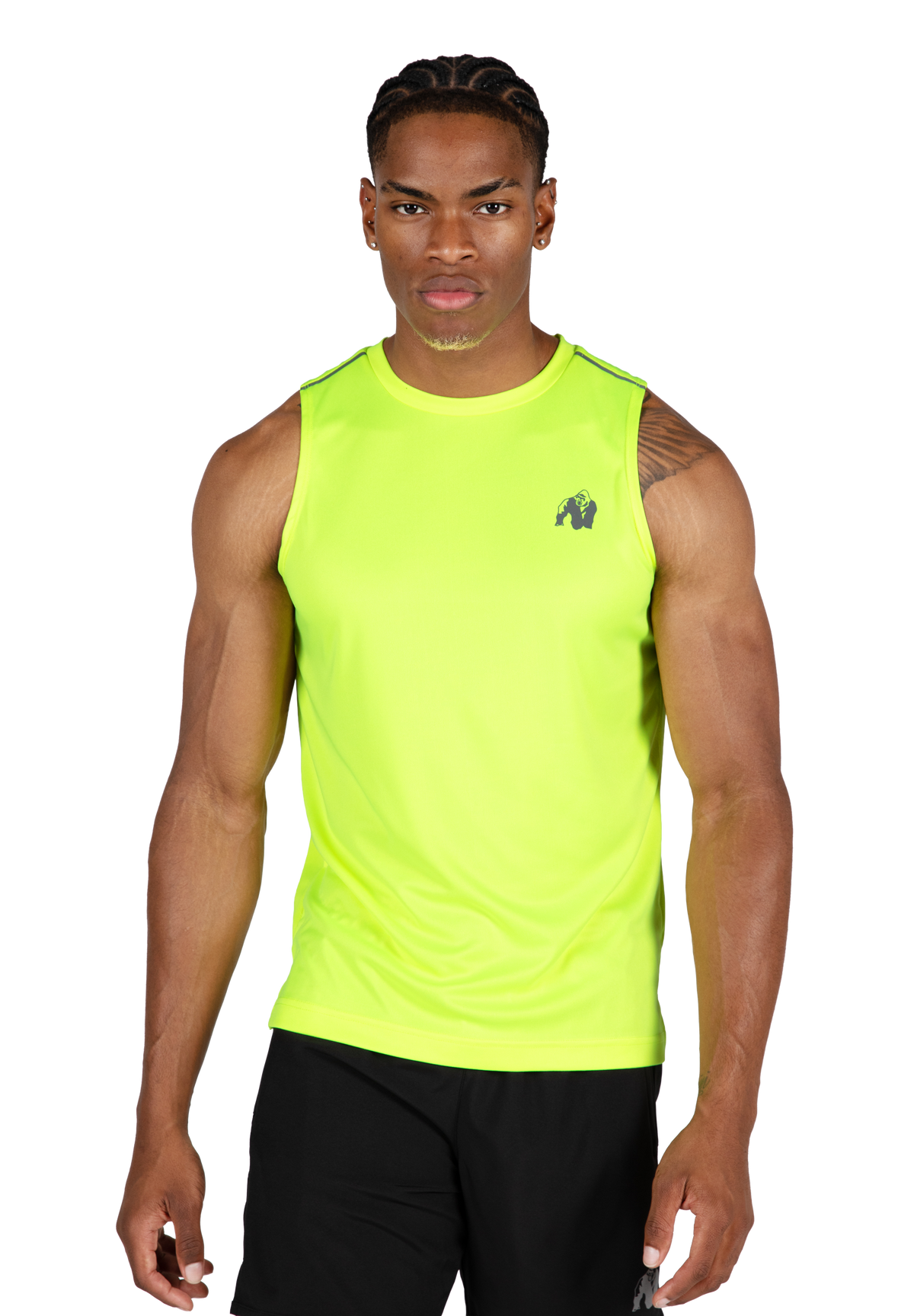 Gorilla Wear Washington Tank Top Tank Top Neon Yellow