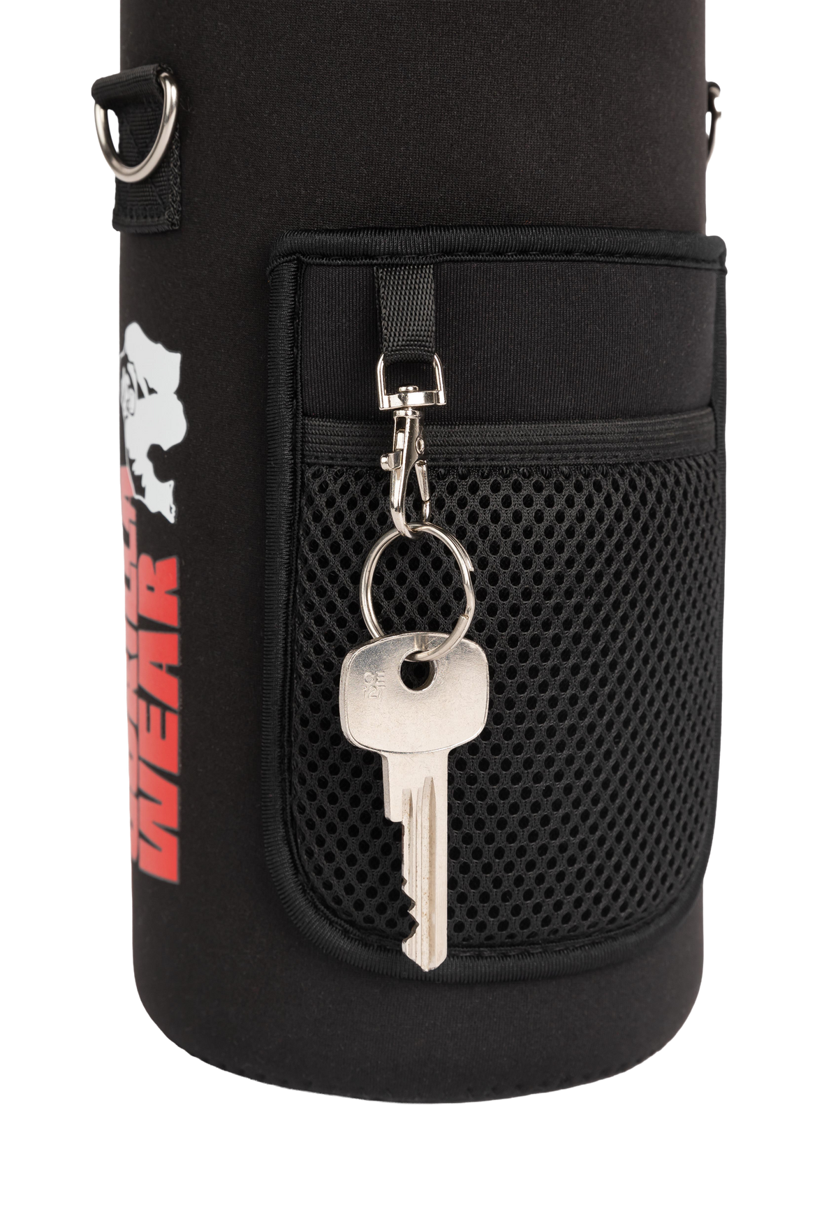 Gorilla Wear Water Bottle With Sleeve 2L Shakers & Bottles Black