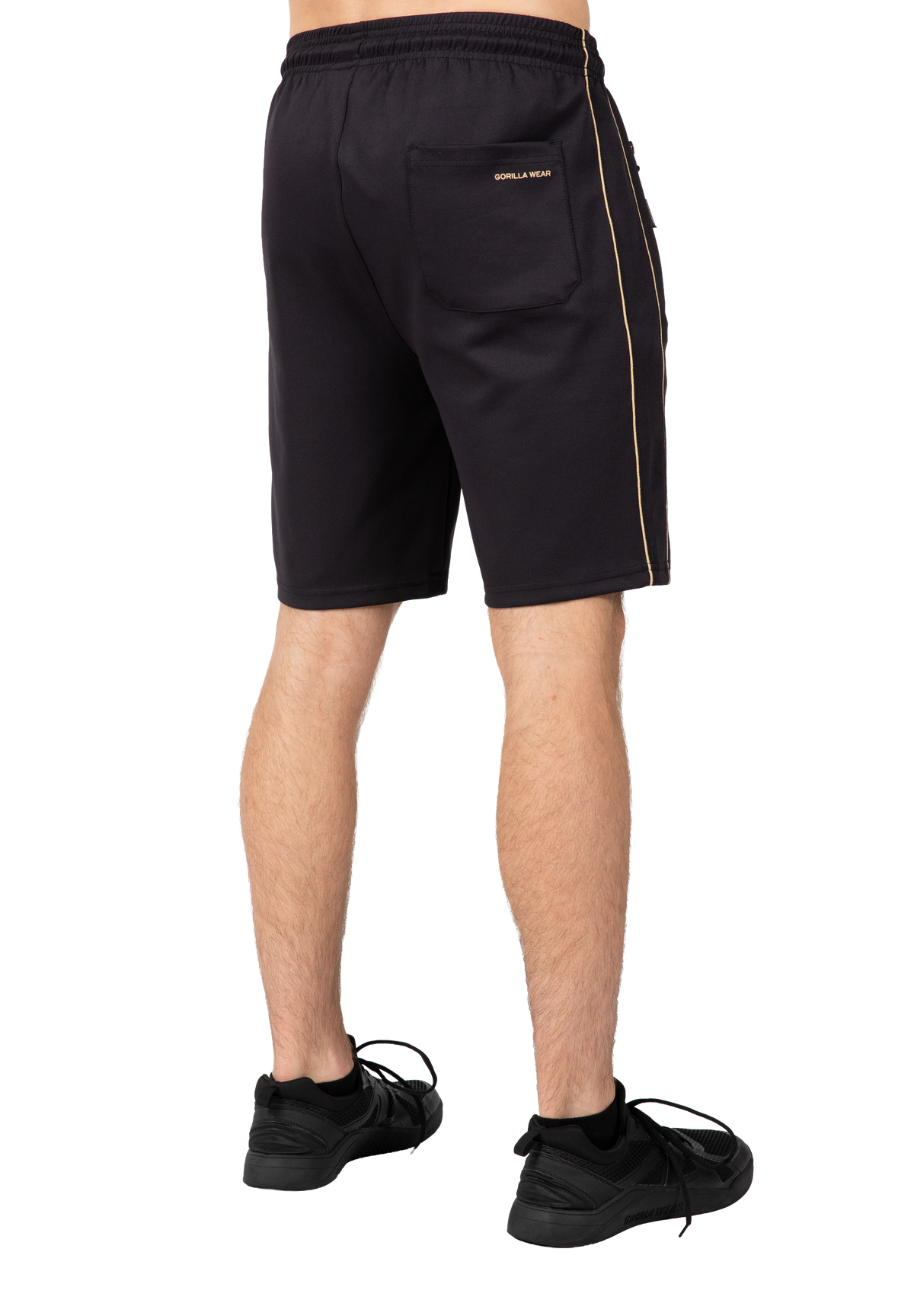 Gorilla Wear Wenden Track Shorts Shorts Black/Gold