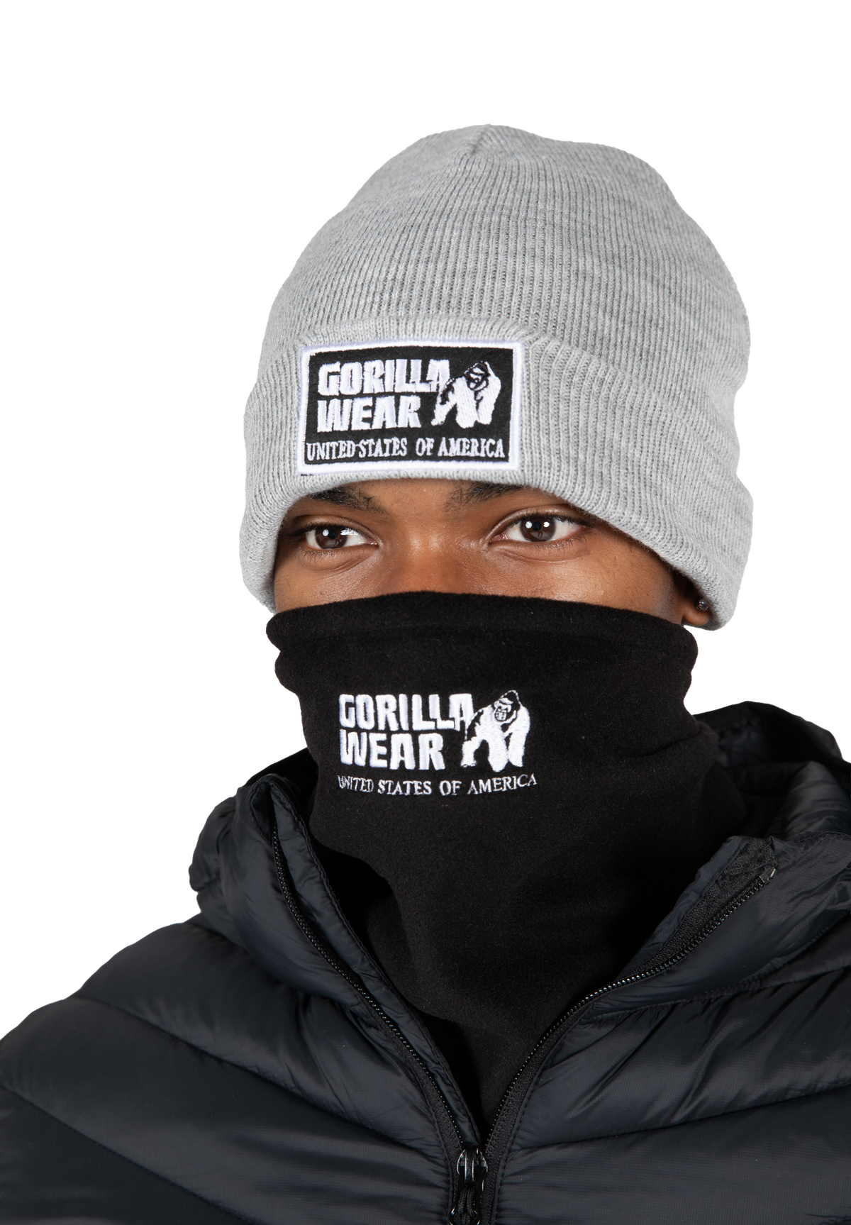 Gorilla Wear Wyoming Neck Warmer Neck Warmer Black