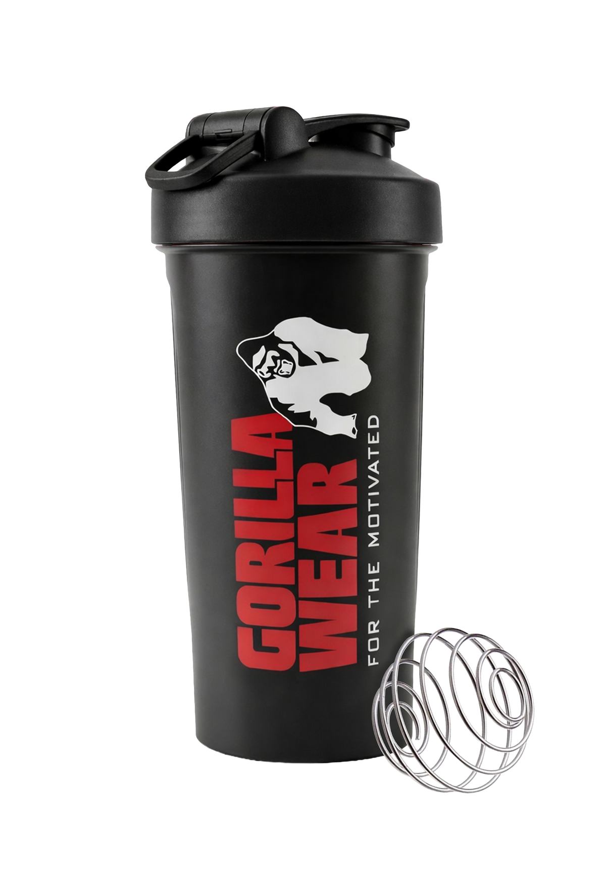 Gorilla Wear XXL Power Shaker 1000ML Shakers & Bottles Black