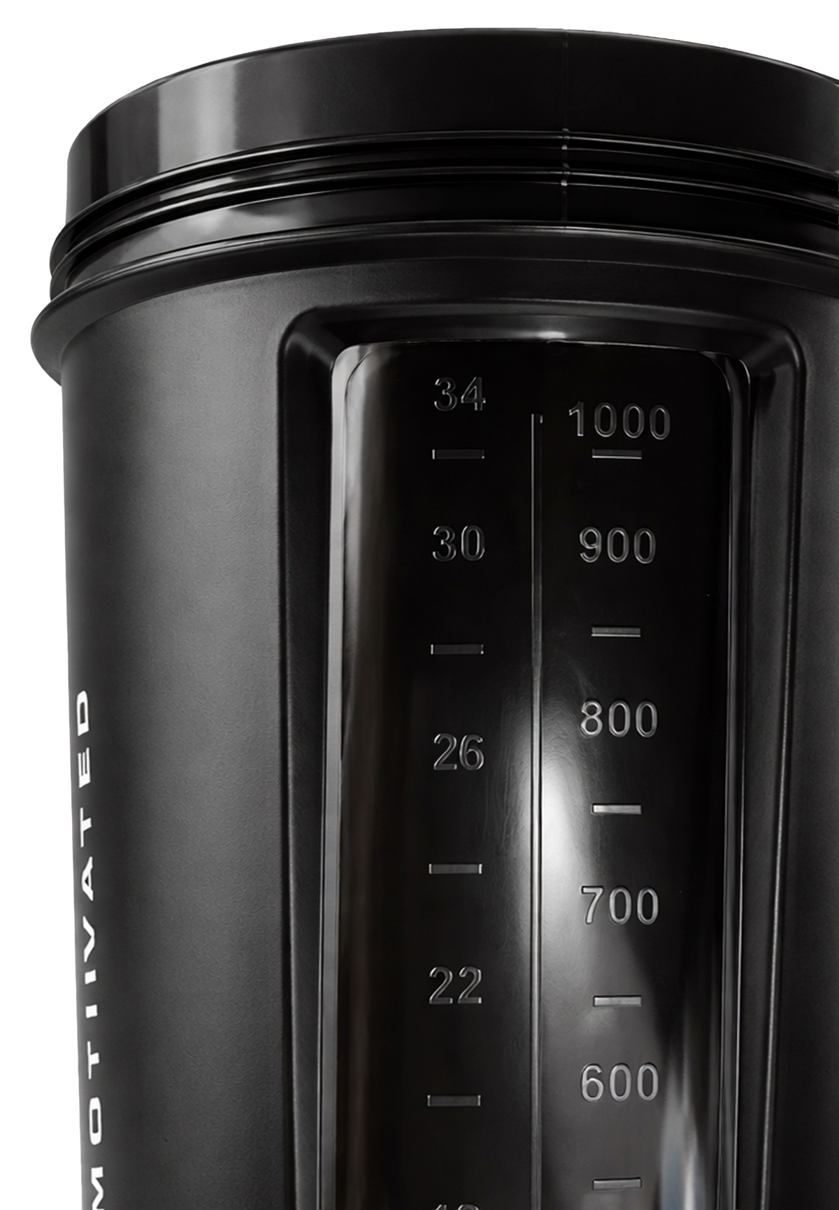 Gorilla Wear XXL Power Shaker 1000ML Shakers & Bottles Black/Red