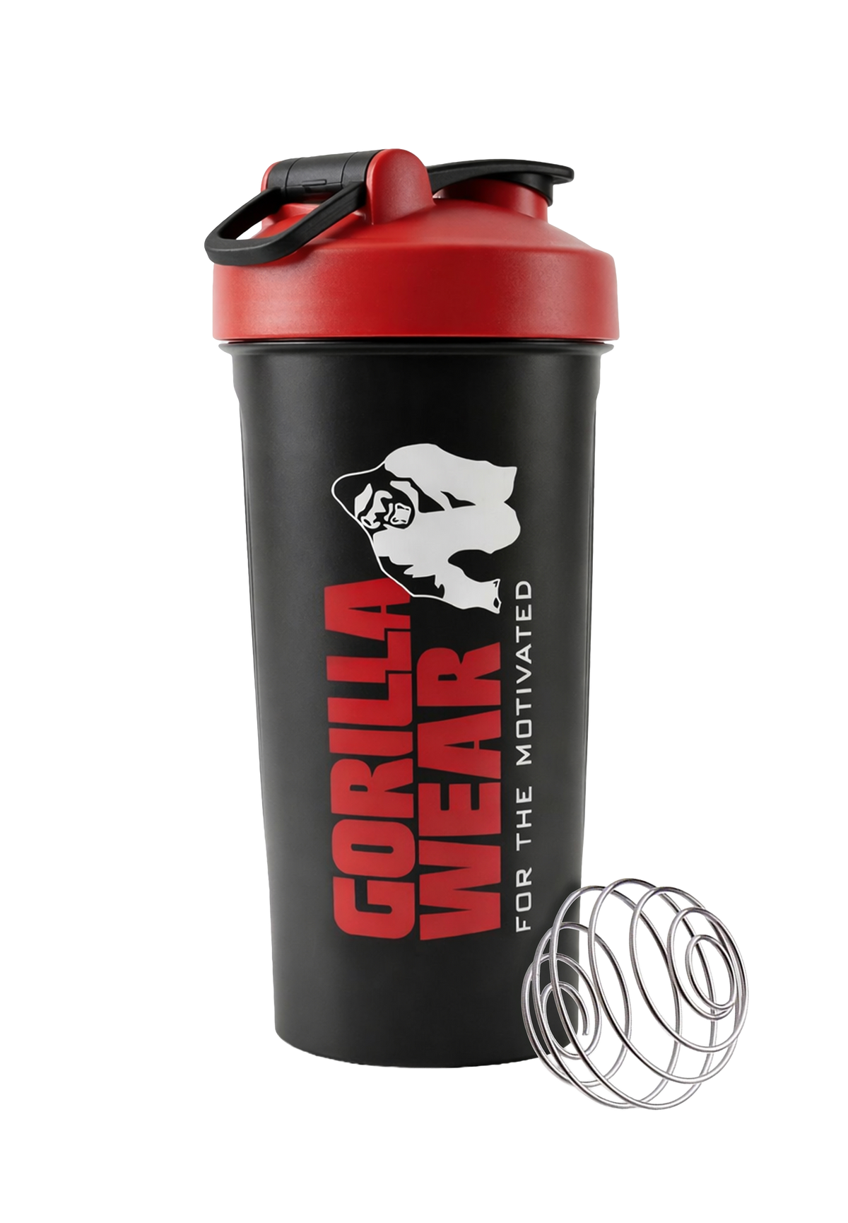 Gorilla Wear XXL Power Shaker 1000ML Shakers & Bottles Black/Red