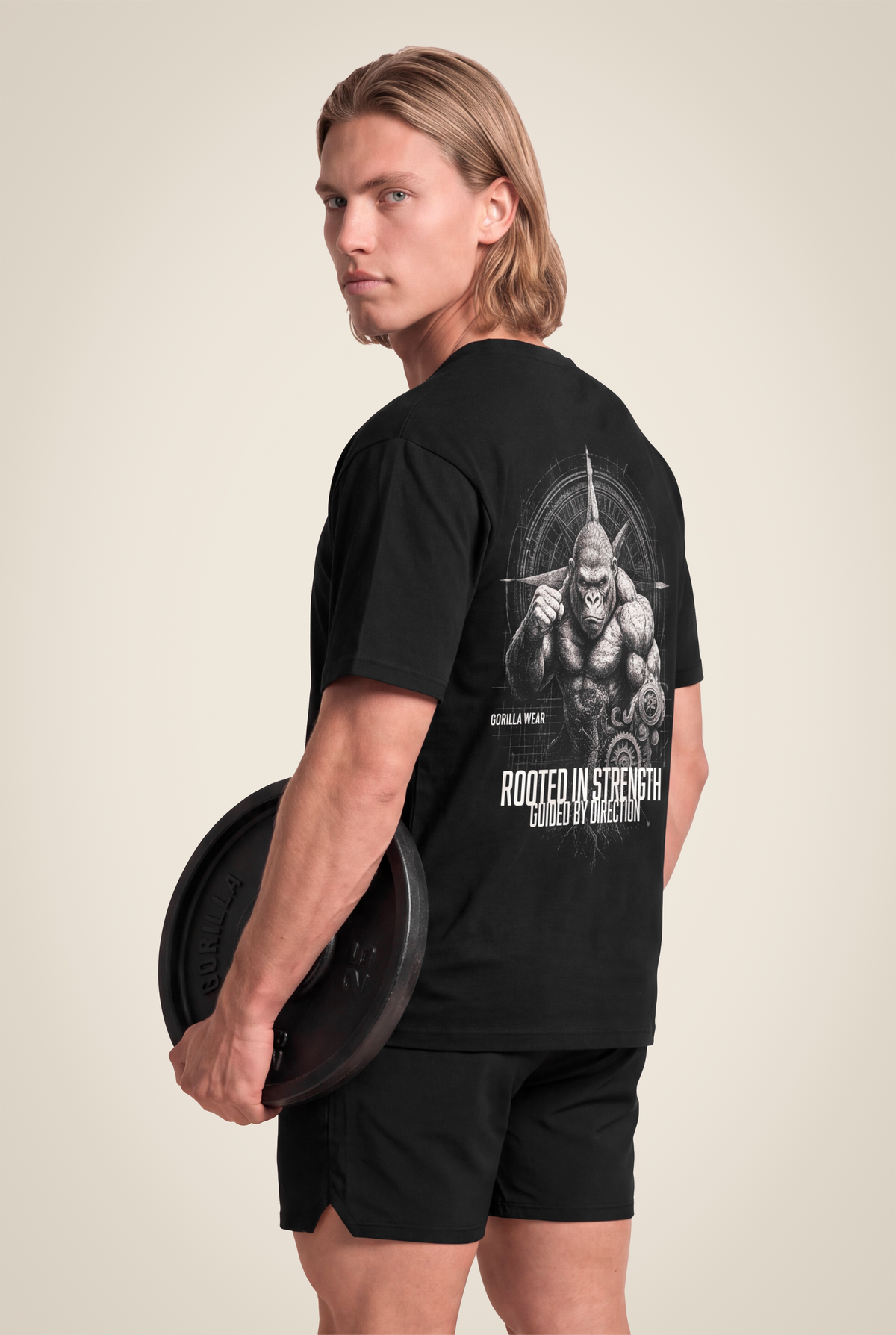 Gorilla Wear Yukon Oversized T-Shirt T-Shirt & Tops Black