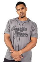 Gorilla Wear 82 Baseball Jersey T-Shirt & Tops Gray