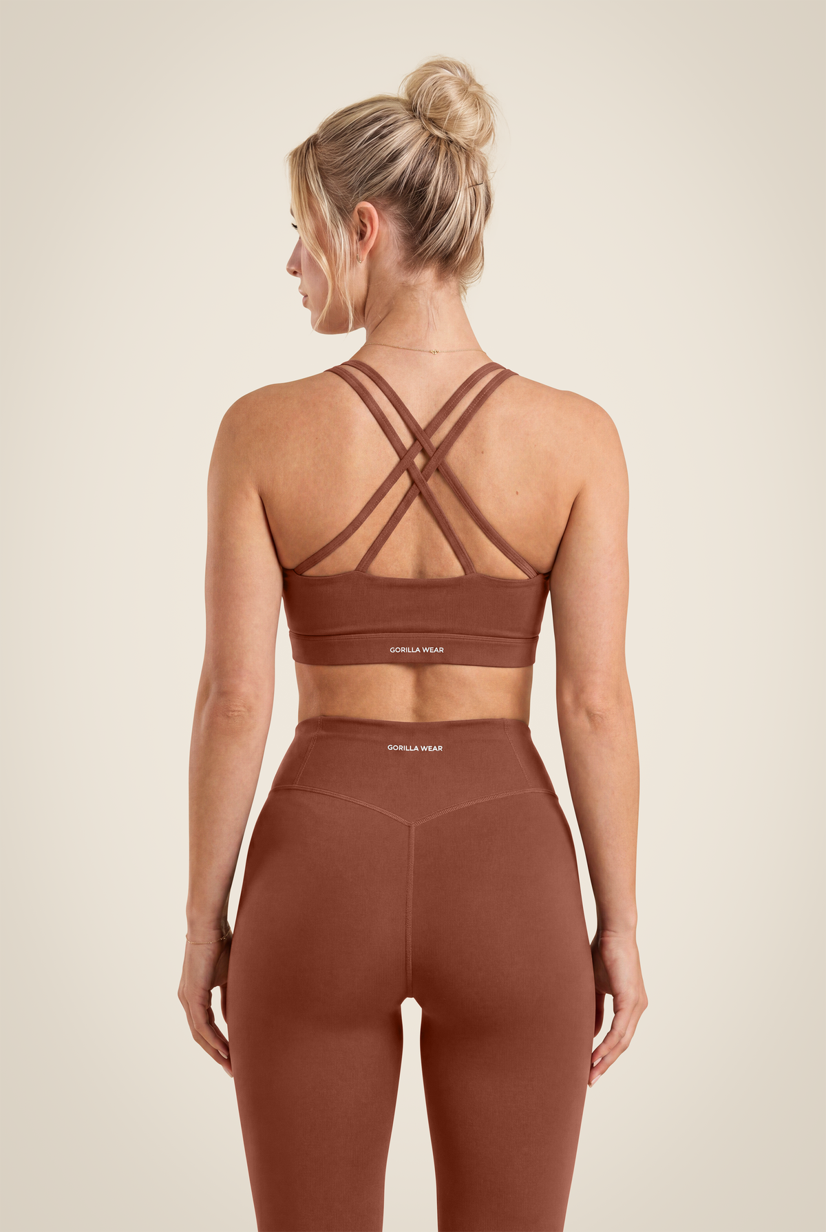Gorilla Wear Arizona Sports Bra Sports Bra Brown