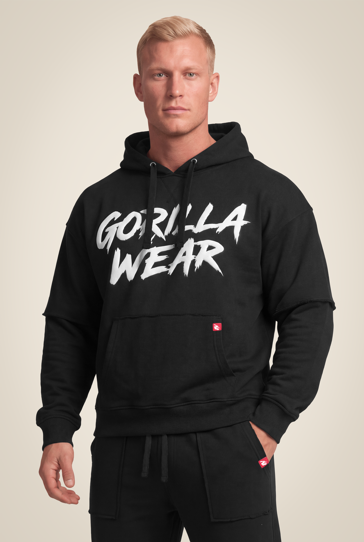 Gorilla Wear Asheville Raw Hoodie Hoodie & Sweatshirt Black