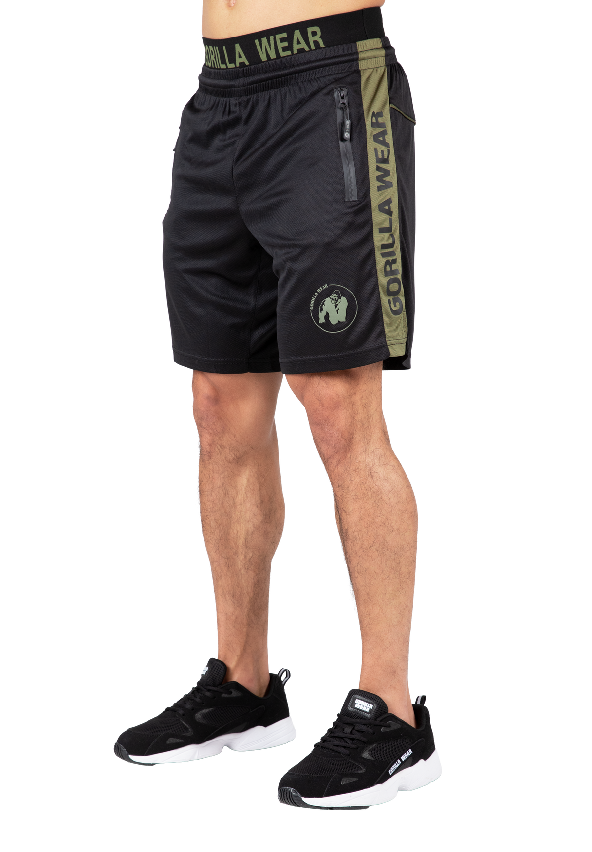 Gorilla Wear Atlanta Shorts Shorts Black/Green