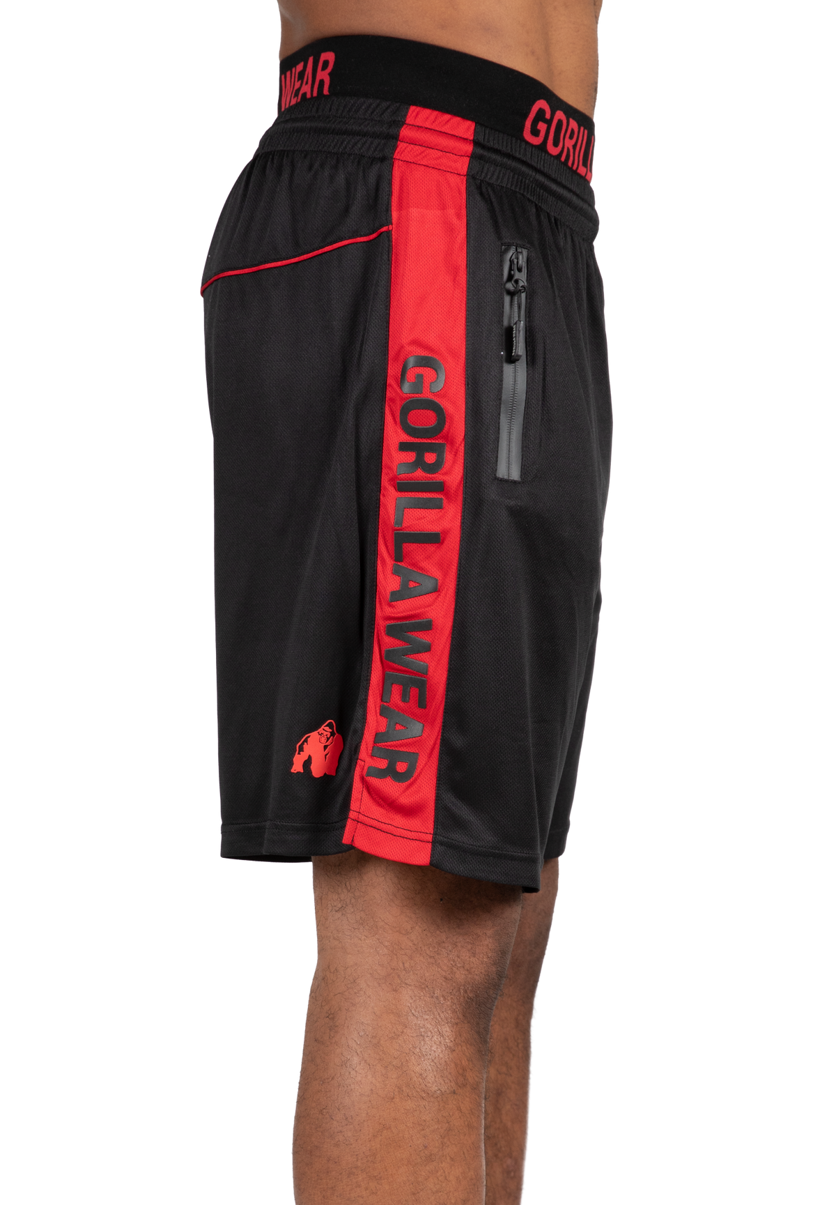 Gorilla Wear Atlanta Shorts Shorts Black/Red