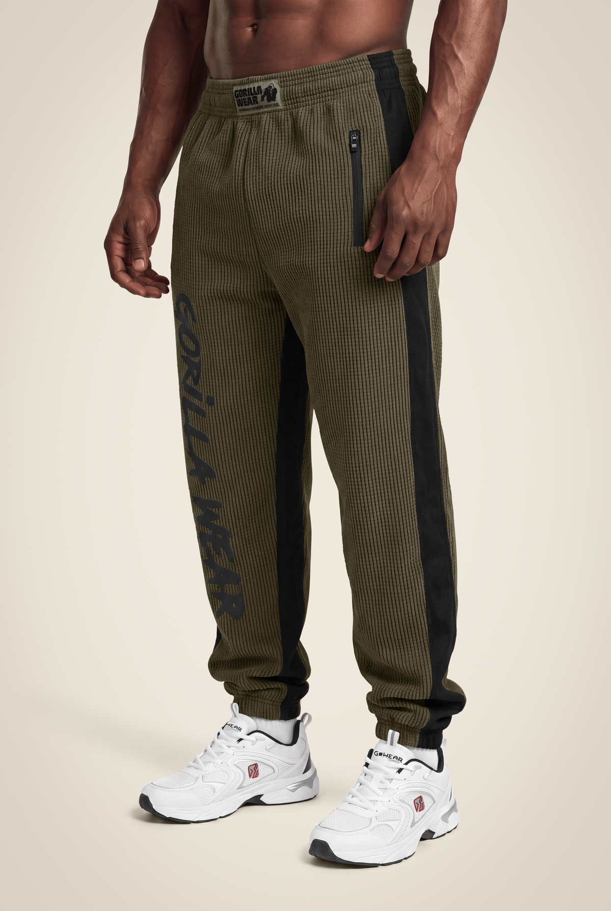 Gorilla Wear Augustine Old School Pants Pants Army Green