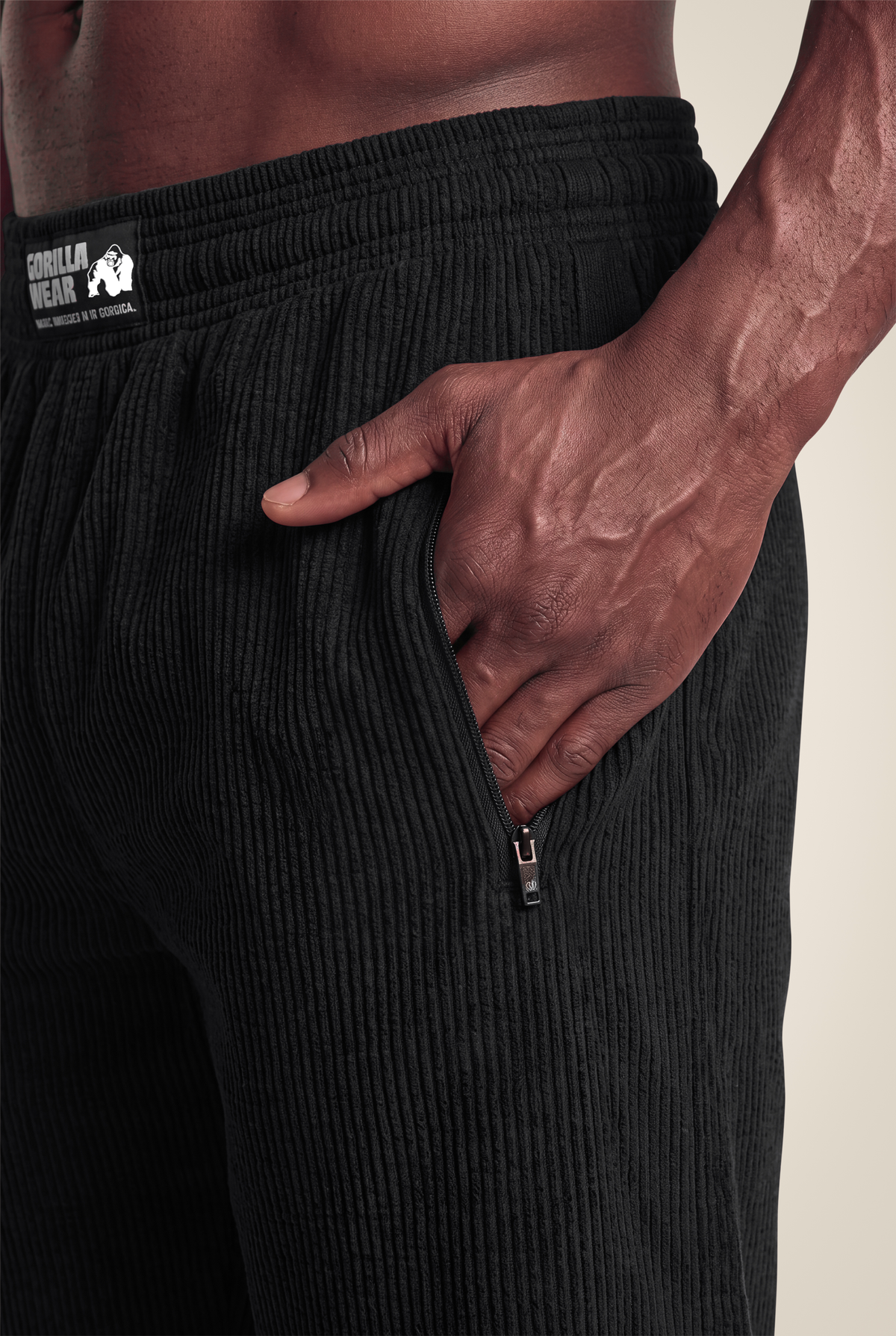 Gorilla Wear Augustine Old School Shorts Shorts Black
