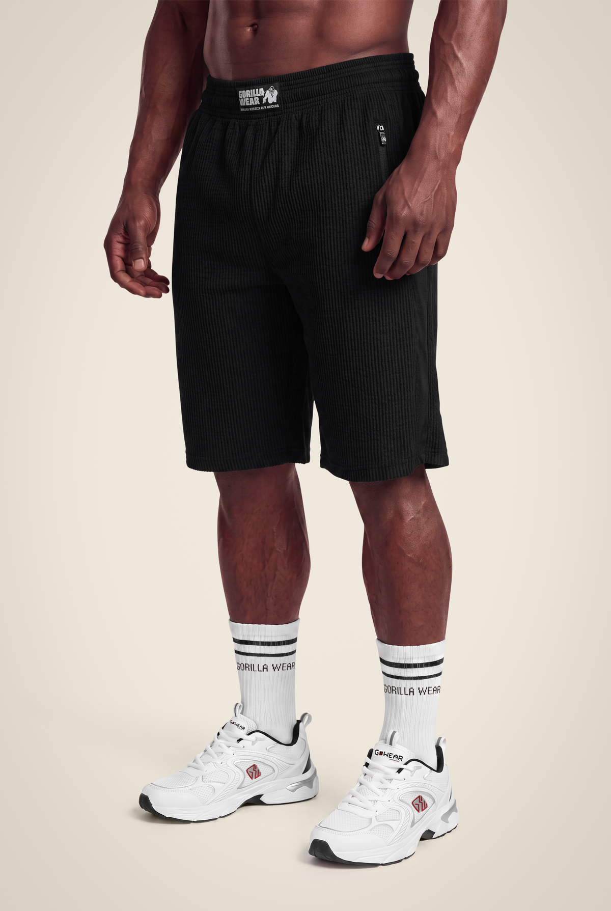 Gorilla Wear Augustine Old School Shorts Shorts Black
