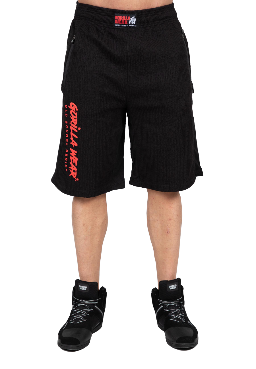 Gorilla Wear Augustine Old School Shorts Shorts Black/Red