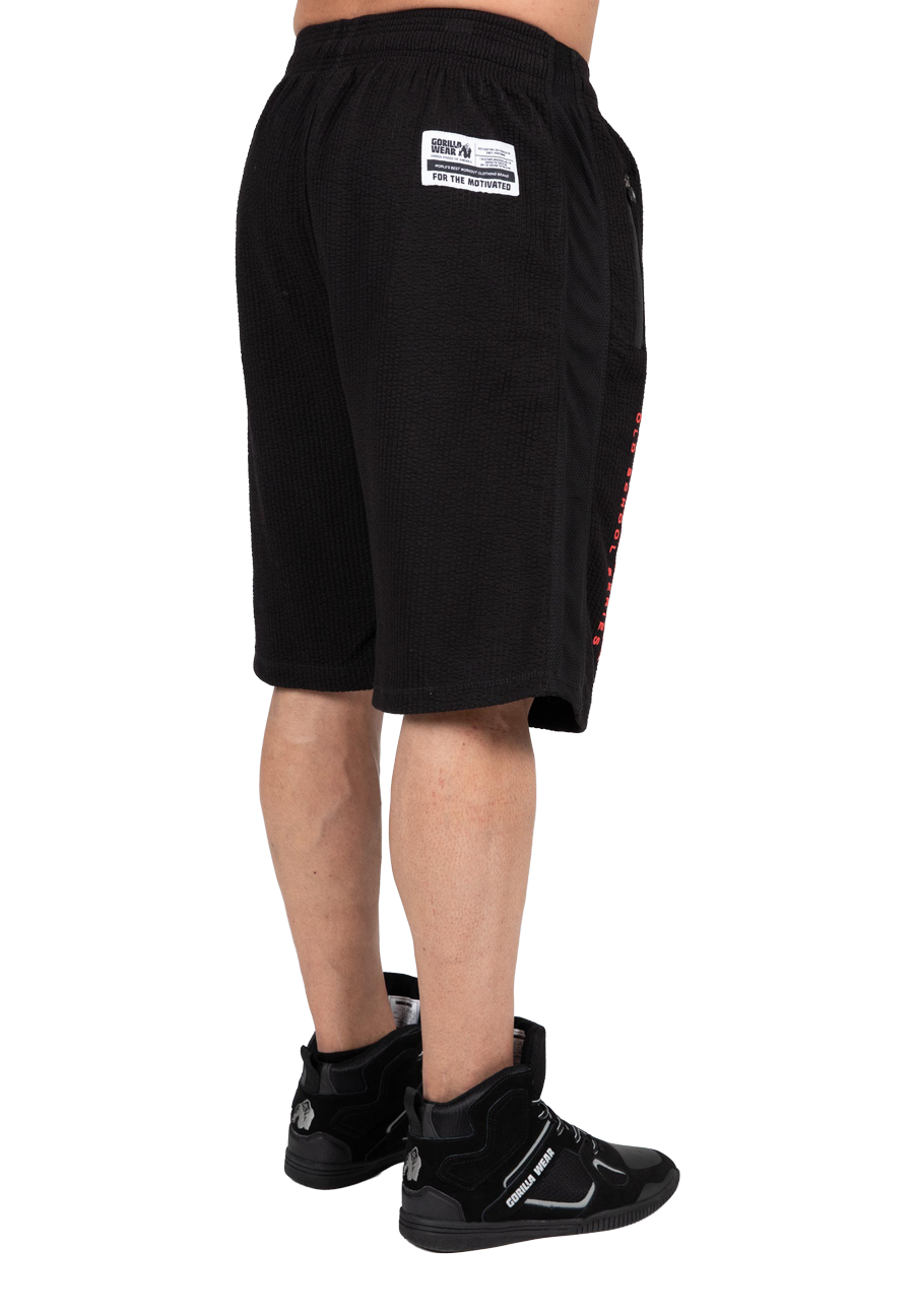 Gorilla Wear Augustine Old School Shorts Shorts Black/Red