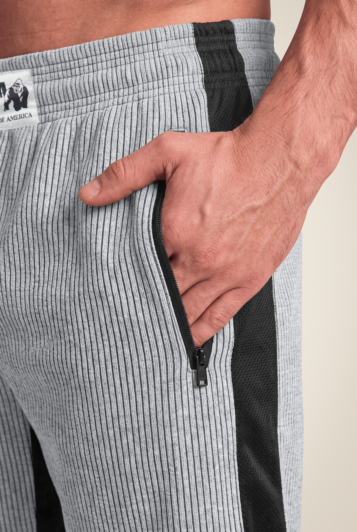 Gorilla Wear Augustine Old School Shorts Shorts Gray