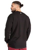 Gorilla Wear Boise Oversized Long Sleeve T-Shirt & Tops Black