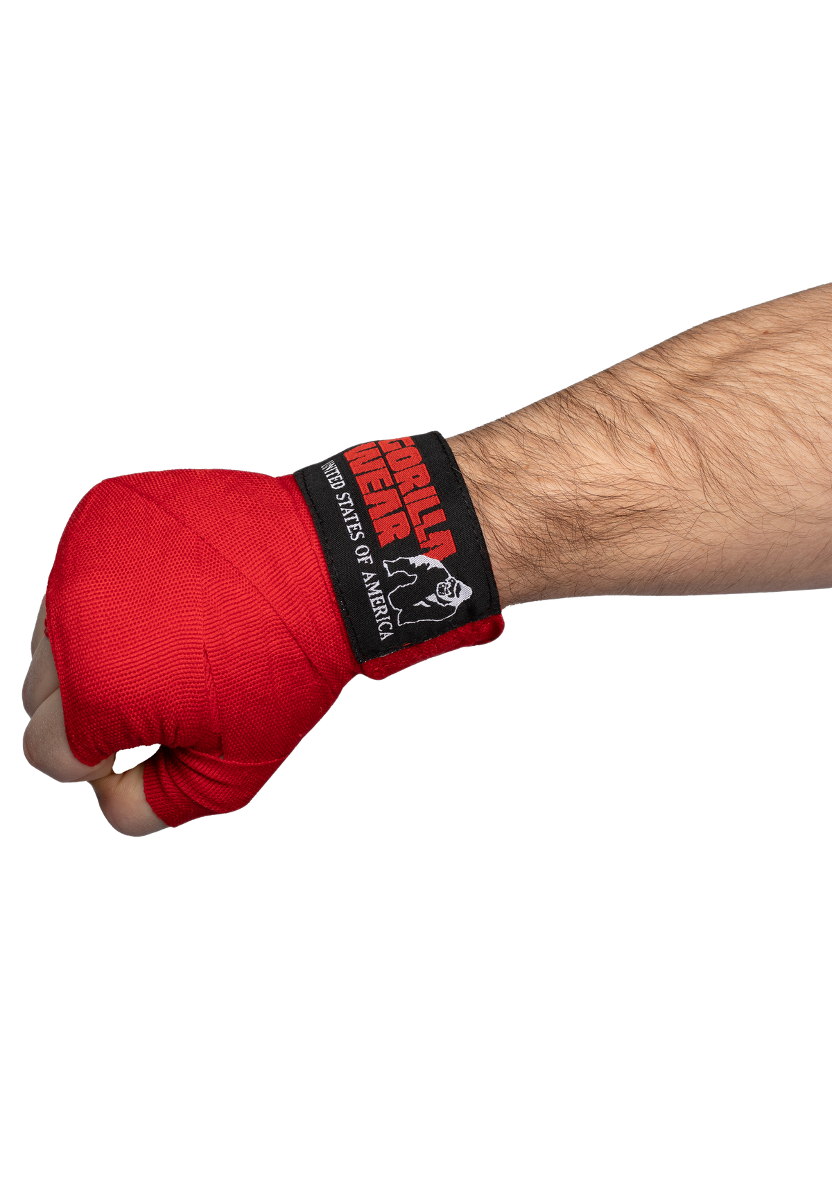 Gorilla Wear Boxing Hand Wraps Fight Gear Red