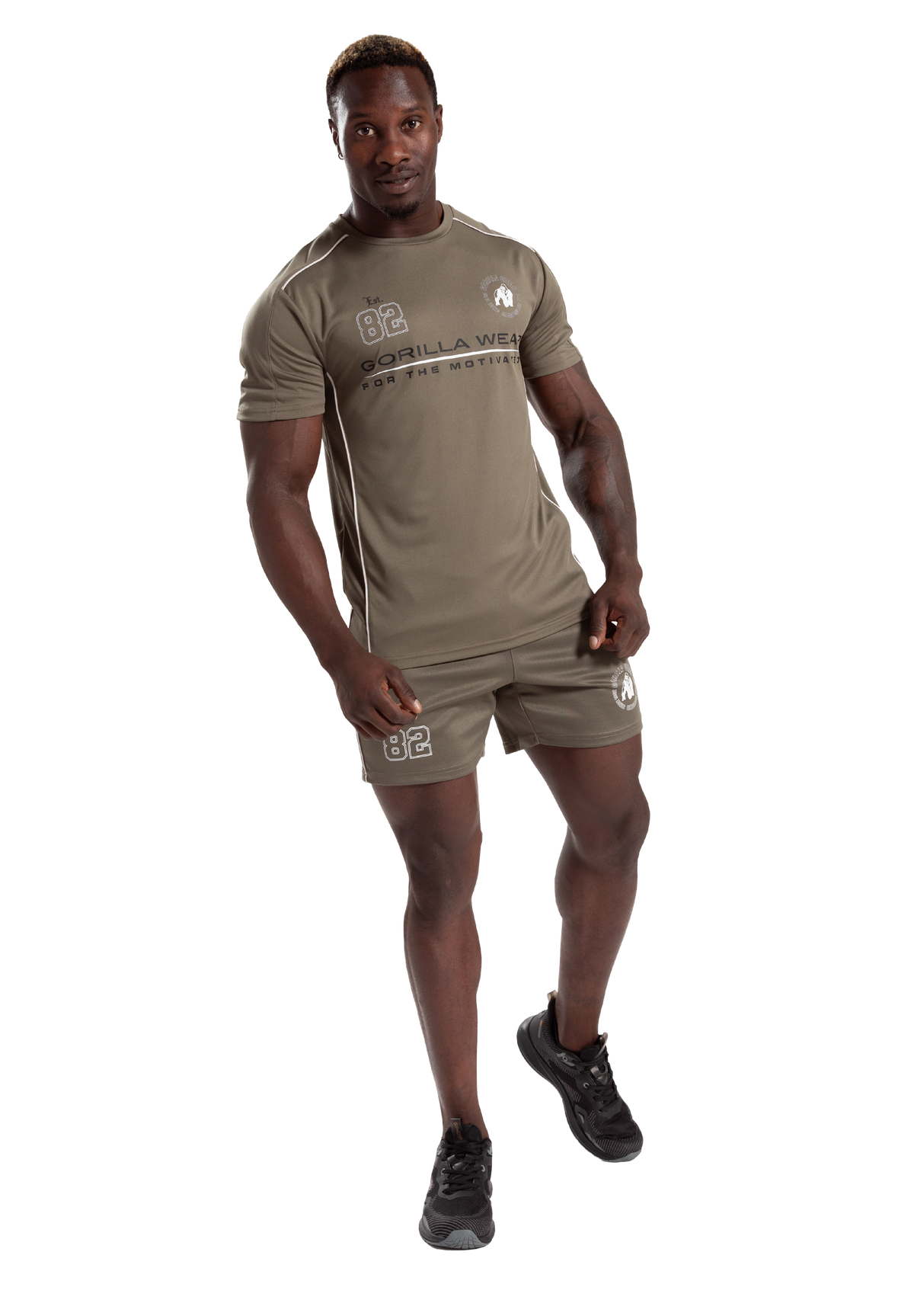 Gorilla Wear Broxton T-Shirt T-Shirt & Tops Army Green