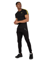 Gorilla Wear Chester T-shirt T-Shirt & Tops Black/Yellow