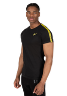 Gorilla Wear Chester T-shirt T-Shirt & Tops Black/Yellow