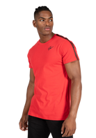 Gorilla Wear Chester T-shirt T-Shirt & Tops Red/Black