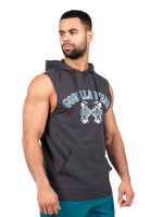 Gorilla Wear Chico S/L Hooded T-Shirt T-Shirt & Tops Dark Gray
