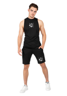 Gorilla Wear Cisco Drop Armhole Tank Top Tank Top Black/White