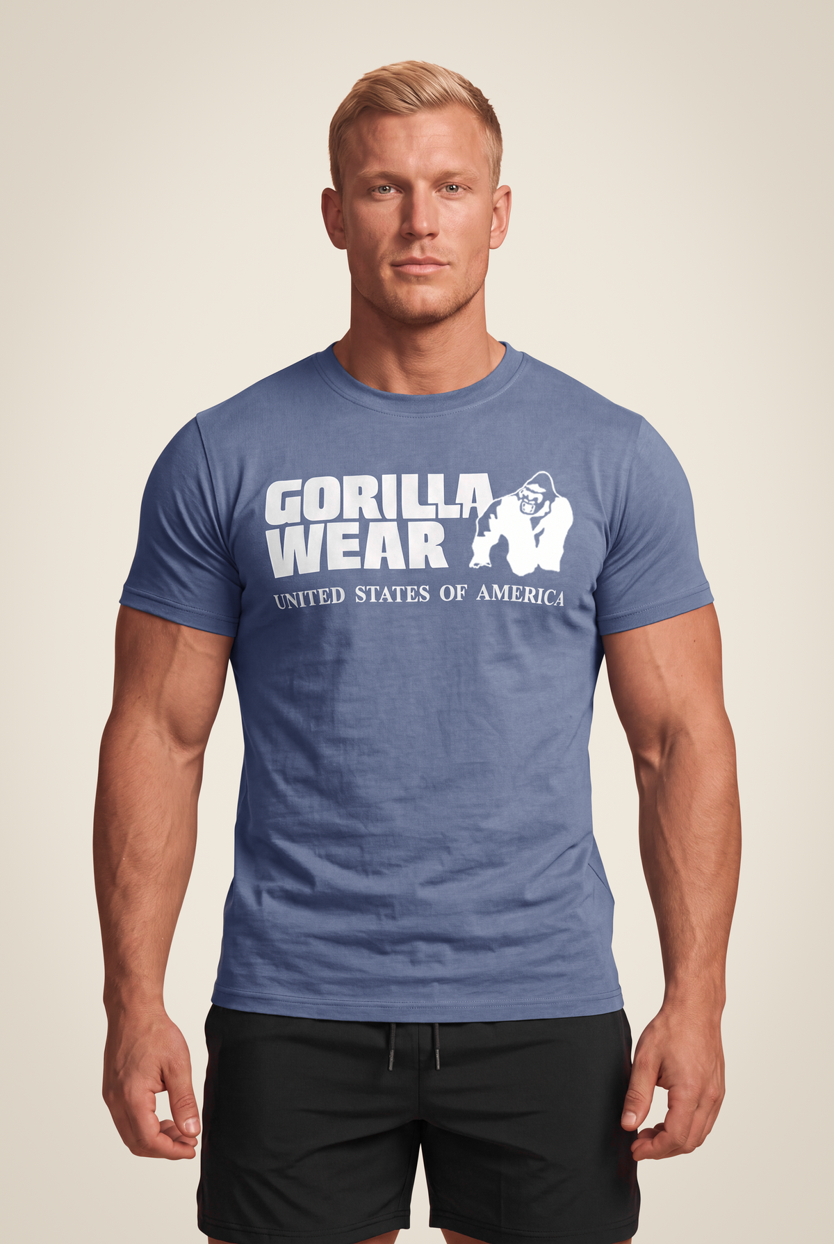 Gorilla Wear Classic T-Shirt T-Shirt & Tops Coronet Blue